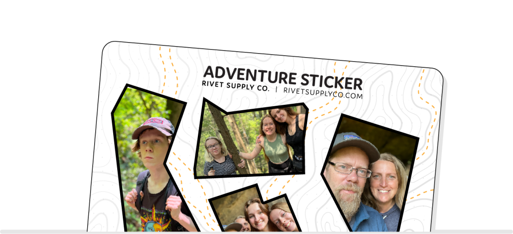 Custom Map Stickers for your Adventure Map by Rivet Supply Co